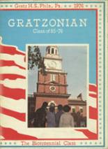 Gratz High School 1976 yearbook cover photo