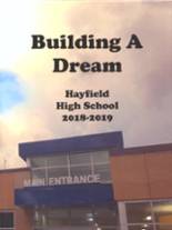 Hayfield High School 2019 yearbook cover photo