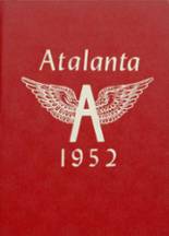 Atlanta High School 1952 yearbook cover photo