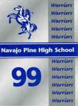 Navajo Pine High School 1999 yearbook cover photo