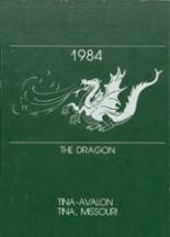 Tina-Avalon High School 1984 yearbook cover photo