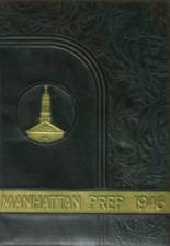 Manhattan Preparatory 1946 yearbook cover photo