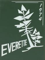 Everest High School 1974 yearbook cover photo