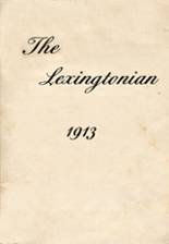 New Lexington High School 1913 yearbook cover photo