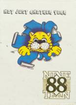 Ponca City High School 1988 yearbook cover photo