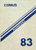Zanesville High School 1983 yearbook cover photo