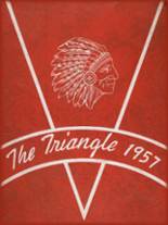 1957 Spaulding High School Yearbook from Rochester, New Hampshire cover image