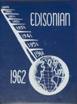 Edison Vocational & Technical High School 1962 yearbook cover photo