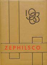 Zephyrhills High School 1963 yearbook cover photo