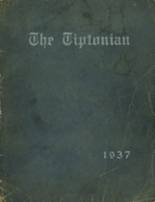 Tipton High School 1937 yearbook cover photo