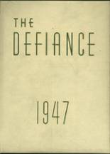 Defiance High School 1947 yearbook cover photo