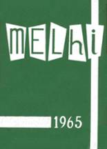 Melbourne High School 1965 yearbook cover photo