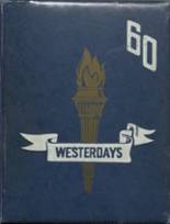 West High School 1960 yearbook cover photo