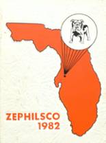 Zephyrhills High School 1982 yearbook cover photo