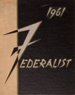 1961 Madison High School Yearbook from Portland, Oregon cover image