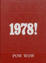 Belgrade High School 1978 yearbook cover photo