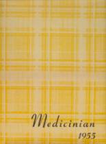 Medicine Lodge High School 1955 yearbook cover photo