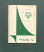 Wolfe Junior High School 1972 yearbook cover photo