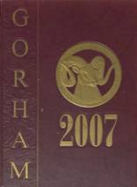 Gorham High School 2007 yearbook cover photo