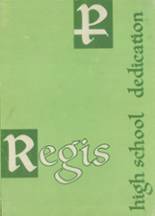 Regis High School 1953 yearbook cover photo