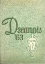 Decatur High School 1963 yearbook cover photo