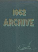 Norwich High School 1952 yearbook cover photo