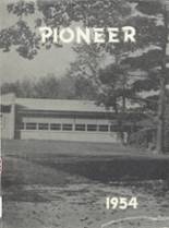 Hudsonville High School 1954 yearbook cover photo
