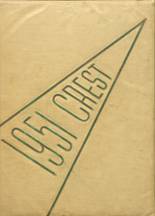 1951 Giles County High School Yearbook from Pulaski, Tennessee cover image