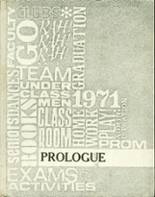 Louis D. Brandeis High School 1971 yearbook cover photo