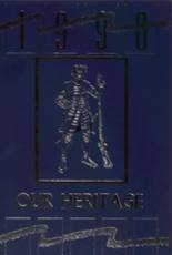 Heritage Christian School 1990 yearbook cover photo