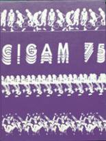 Barberton High School 1975 yearbook cover photo