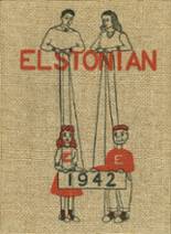 Elston High School 1942 yearbook cover photo