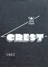 Creston High School 1962 yearbook cover photo