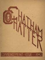 Chatham High School 1943 yearbook cover photo