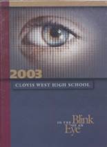 Clovis West High School 2003 yearbook cover photo