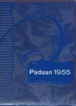 1955 St. Anthony of Padua High School Yearbook from Minneapolis, Minnesota cover image