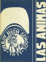 Gilroy High School 1977 yearbook cover photo