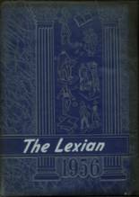 Lexington High School 1956 yearbook cover photo