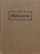 Madison High School 1931 yearbook cover photo