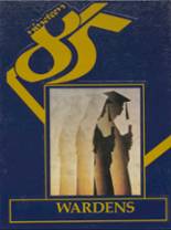 1985 Powell County High School Yearbook from Deer lodge, Montana cover image