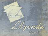 Lower Camden County High School 1958 yearbook cover photo