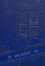 Gregory-Portland High School 1950 yearbook cover photo