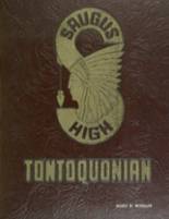 Saugus High School 1971 yearbook cover photo