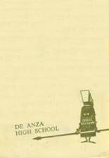 De Anza High School 1961 yearbook cover photo