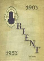 1953 East High School Yearbook from Rochester, New York cover image