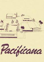 Pacific High School 1954 yearbook cover photo