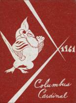 Columbus High School 1961 yearbook cover photo