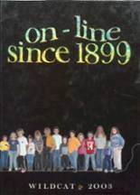 Seiling High School 2003 yearbook cover photo