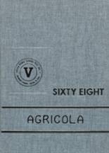 Velva High School 1968 yearbook cover photo