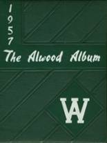 1957 Alwood High School Yearbook from Woodhull, Illinois cover image